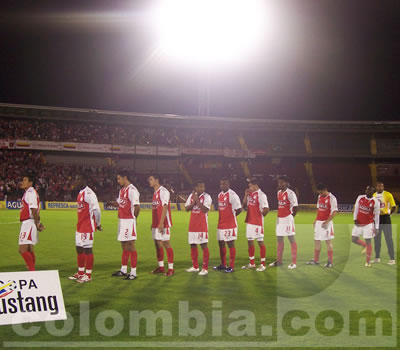 Santa Fe cae 0-1 frente al Once Caldas - Foto: Leonardo Quimbay