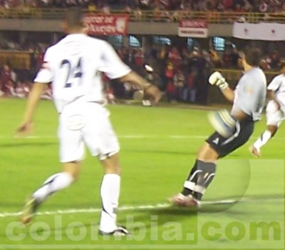 Santa Fe cae 0-1 frente al Once Caldas - Foto: Leonardo Quimbay