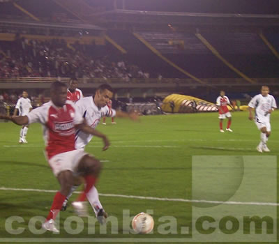 Santa Fe cae 0-1 frente al Once Caldas - Foto: Leonardo Quimbay