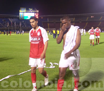 Santa Fe cae 0-1 frente al Once Caldas - Foto: Leonardo Quimbay