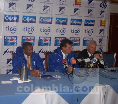 Presentación de Óscar Quintabani en Millonarios - Fotos: Leonardo Quimbay
