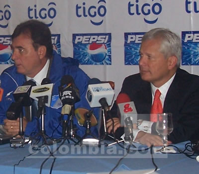 Presentación de Óscar Quintabani en Millonarios - Fotos: Leonardo Quimbay