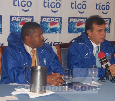 Presentación de Óscar Quintabani en Millonarios - Fotos: Leonardo Quimbay