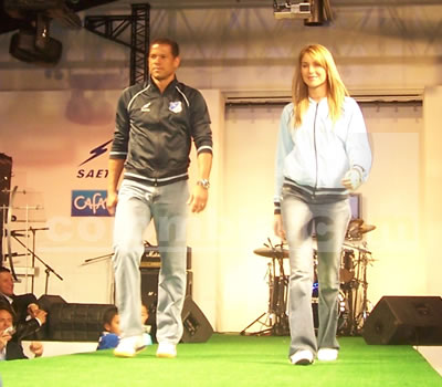 Presentación de Millonarios para el Finalización 2008 - Foto: Leonardo Quimbay