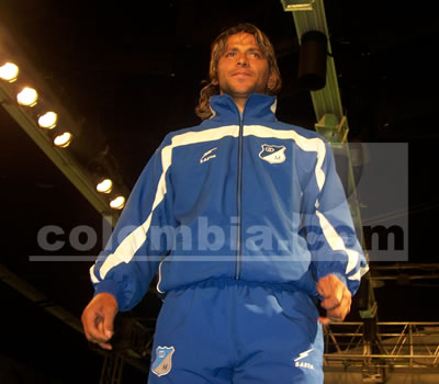 Presentación de Millonarios para el Finalización 2008 - Foto: Leonardo Quimbay