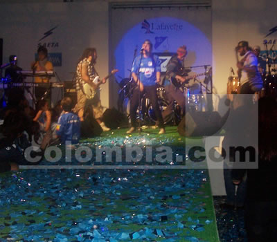 Presentación de Millonarios para el Finalización 2008 - Foto: Leonardo Quimbay
