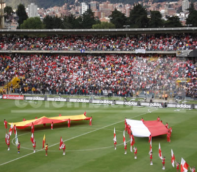 Independiente Santa Fe 1-2 Real Madrid - Foto: Leonardo Quimbay