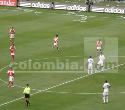 Independiente Santa Fe 1-2 Real Madrid - Foto: Leonardo Quimbay