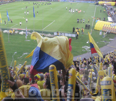 Desde Norte, Colombia 0 - 1 Uruguay - Foto: Edwin Gordillo