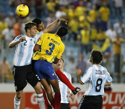 Colombia 2-2 Argentina en el Sudamericano Sub'20 de Venezuela - EFE