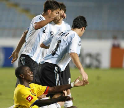 Colombia 2-2 Argentina en el Sudamericano Sub'20 de Venezuela - EFE
