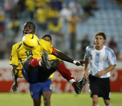 Colombia 2-2 Argentina en el Sudamericano Sub'20 de Venezuela - EFE