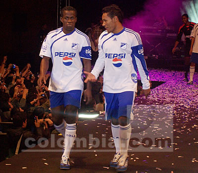 Presentación de Millonarios 2009 - Foto: Tomas Gusmán; Colombia.com