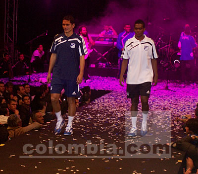 Presentación de Millonarios 2009 - Foto: Tomas Gusmán; Colombia.com