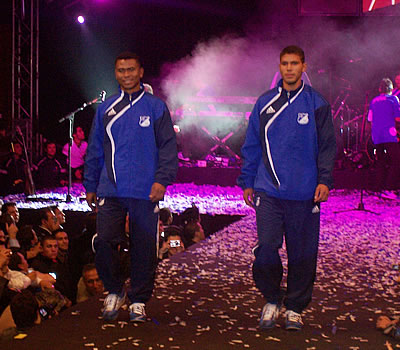 Presentación de Millonarios 2009 - Foto: Tomas Gusmán; Colombia.com