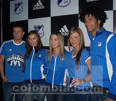 Presentación de Millonarios 2009 - Foto: Tomas Gusmán; Colombia.com