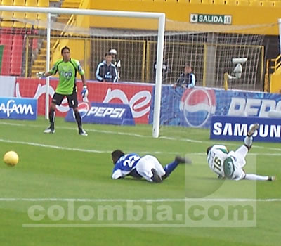 Millonarios decepcionó ante su parcial - Foto: Tomás Guzmán; Colombia.com