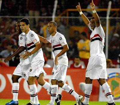 América de Cali 1-3 Sao Paulo - Foto: EFE
