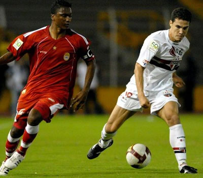 América de Cali 1-3 Sao Paulo - Foto: EFE
