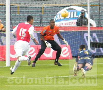 Santa Fe 2-1 Pereira - Foto: Tomás Guzmán; Colombia.com