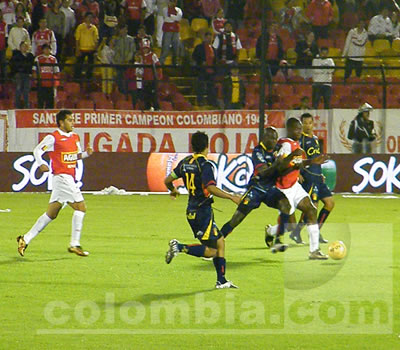 Santa Fe 2-1 Pereira - Foto: Tomás Guzmán; Colombia.com