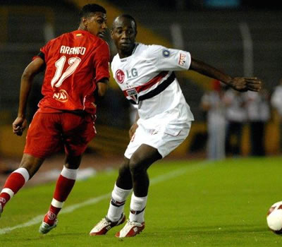 América de Cali 1-3 Sao Paulo - Foto: EFE
