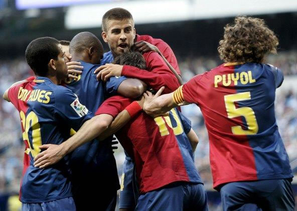 Historica goleada del Barcelona - Foto: EFE