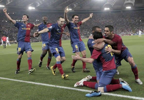 Barcelona campeón de la Liga de Campeones - Foto: EFE