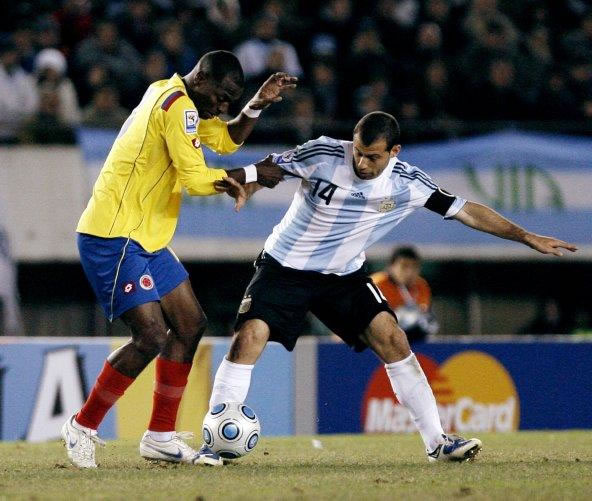 Argentina 1-0 Colombia - Fecha 13 de las eliminatorias - Foto: EFE
