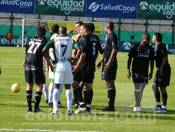 Equidad 1-1 Once Caldas, en el Metropolitano de Techo - Foto: Tomás Guzmán Torres - Colombia.com