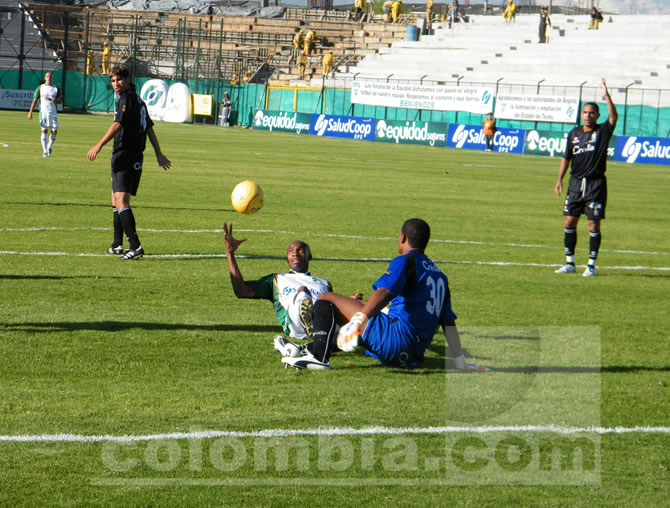 Equidad 1-1 Once Caldas, en el Metropolitano de Techo - Foto: Tomás Guzmán Torres - Colombia.com