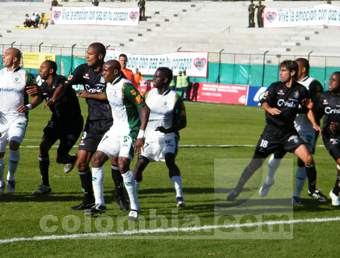 Equidad 1-1 Once Caldas, en el Metropolitano de Techo - Foto: Tomás Guzmán Torres - Colombia.com