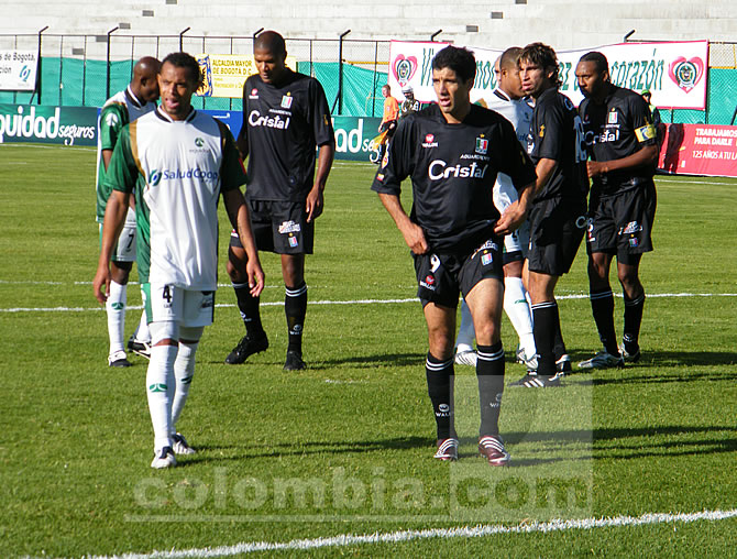 Equidad 1-1 Once Caldas, en el Metropolitano de Techo - Foto: Tomás Guzmán Torres - Colombia.com
