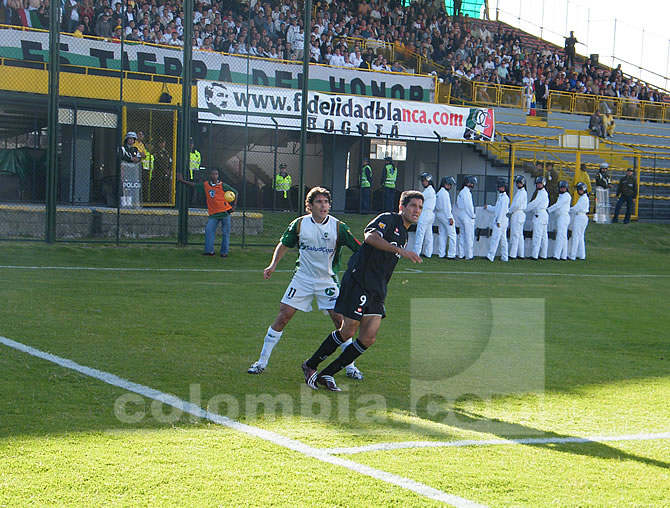 Equidad 1-1 Once Caldas, en el Metropolitano de Techo - Foto: Tomás Guzmán Torres - Colombia.com