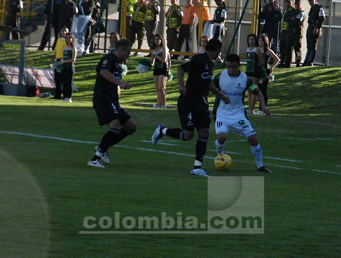 Equidad 1-1 Once Caldas, en el Metropolitano de Techo - Foto: Tomás Guzmán Torres - Colombia.com