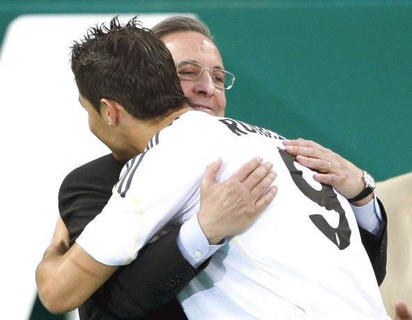 Cristiano Ronaldo en su presentación con el Real Madrid - Foto: EFE