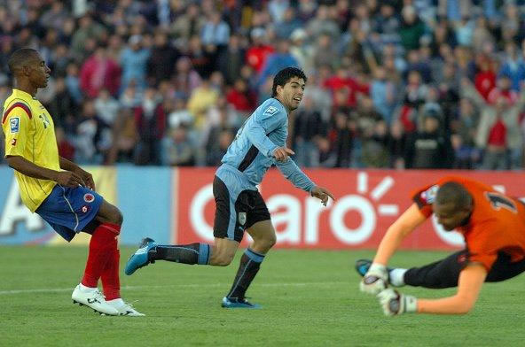 Uruguay 3-1 Colombia - Eliminatorias - Foto: EFE
