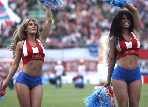 Paraguayas celebran su clasificación - Foto: EFE