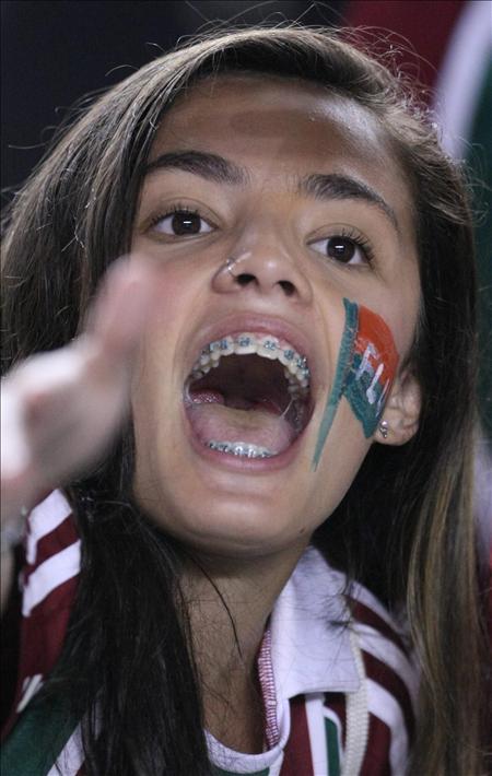 Final Copa Suramericana - La emoción de la tribuna en Rio duro poco. Foto: EFE