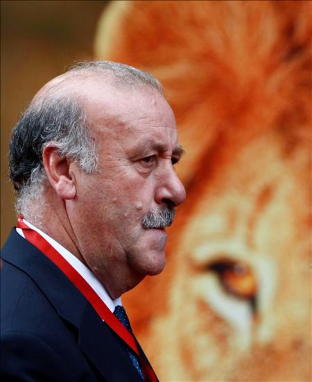 Sorteo Mundial Sud�frica 2010 - Vicente del Bosque. Seleccionador Espa�ol. EFE