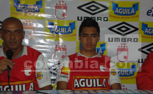 Los nuevos tripulantes del 'Expreso Rojo' - Germán Centurión y Carlos Daniel Hidalgo. Foto: Edwin Cañón