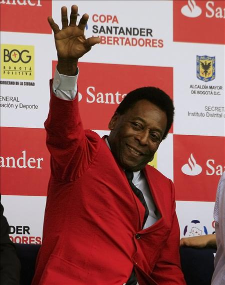 El rey Pelé en Bogotá - EFE