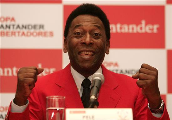 El rey Pelé en Bogotá - Foto: EFE