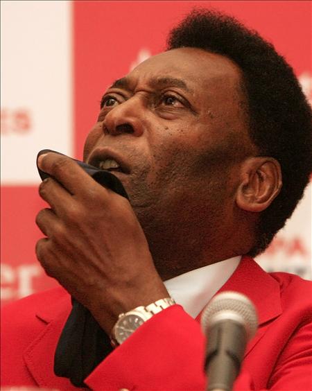 El rey Pelé en Bogotá - Foto: EFE