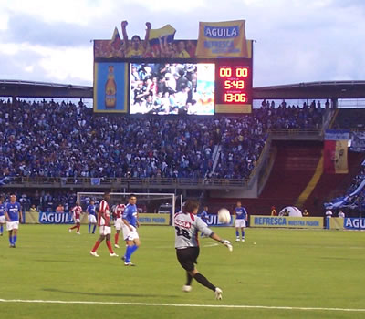 Millonarios sigue dulce - Santa Fe 0-1 Millonarios - Foto: Leonardo Quimbay