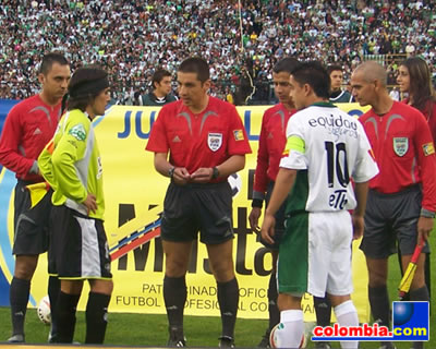 Fiesta Verde en Bogotá - Equidad 0-3 Nacional - Foto: Edwin Gordillo