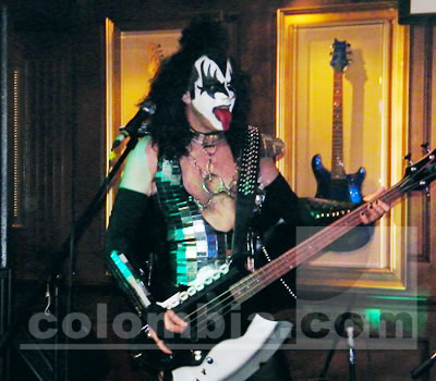Anuncio del concierto de Kiss en Bogotá - Fotos: Luz Helena Quiceno