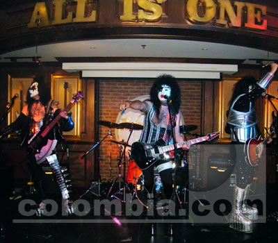 Anuncio del concierto de Kiss en Bogotá - Fotos: Luz Helena Quiceno