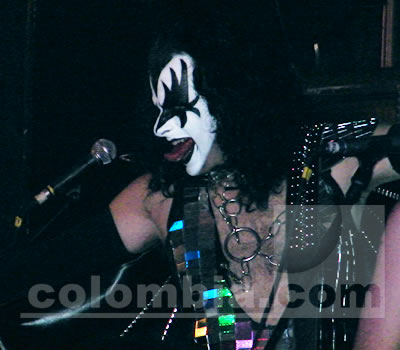 Anuncio del concierto de Kiss en Bogotá - Fotos: Luz Helena Quiceno