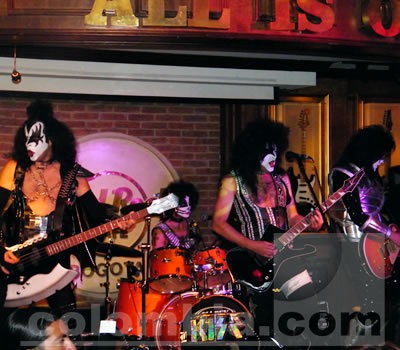 Anuncio del concierto de Kiss en Bogotá - Fotos: Luz Helena Quiceno